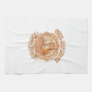 Linge De Cuisine Ctrl Alt Miaou Chat Joueur Tech Vintage Vectoriel