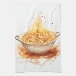Linge De Cuisine Cucina Italiana : Artiste Italien