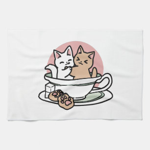 Linge De Cuisine Cuddin en coupe - Tea Time adorable