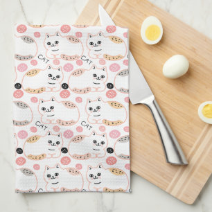 Linge De Cuisine Cuddle Motif de chats