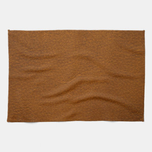 LINGE DE CUISINE CUIR BROWN