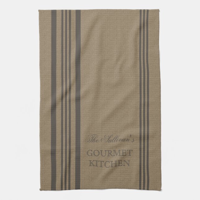 Linge De Cuisine Cuisine personnalisée de style français (Vertical)