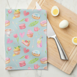 Linge De Cuisine Cuisinez avec amour. Tablier tout imprimé