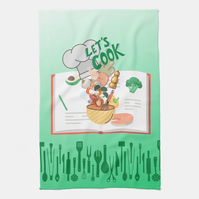 Linge De Cuisine Cuisinons les enfants (Vertical)