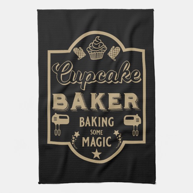 Linge De Cuisine Cupcake Master Baker (Vertical)