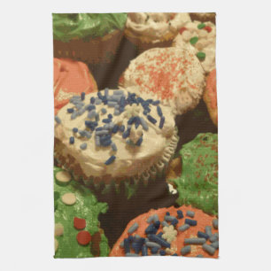Linge De Cuisine Cupcakes de Noël avec arroses