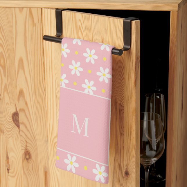 Linge De Cuisine Custom Mother's Day Gift Personalized Daisy (Pliage en tiers)