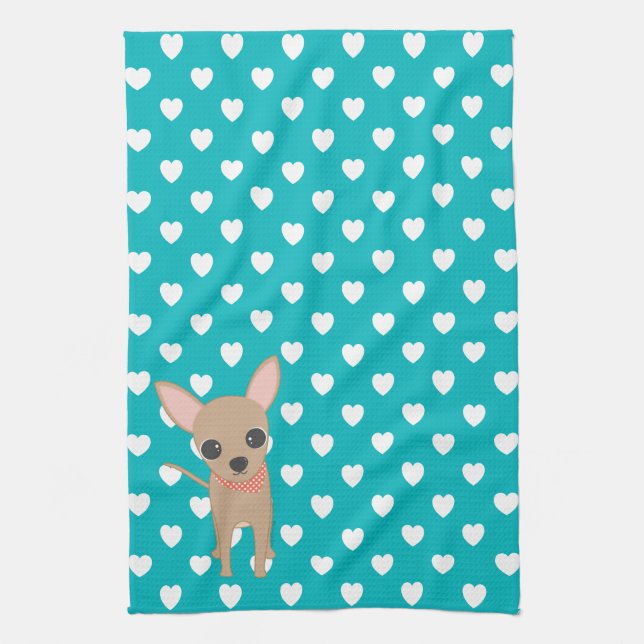 Linge De Cuisine Cute Chihuahua (Vertical)