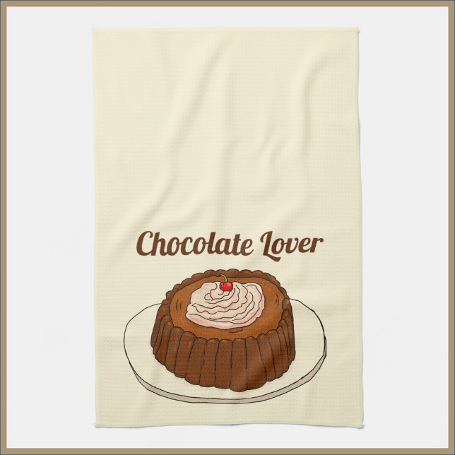 Linge De Cuisine Cute Chocoholate Chocolat Lover (Créateur téléchargé)