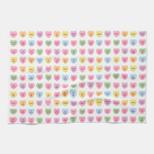 Linge De Cuisine Cute drôle girly conversation personnalisée bonbon