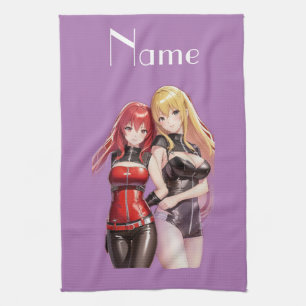 Linge De Cuisine Cute Girls Anime Thunder_Cove