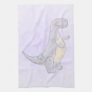 Linge De Cuisine Cute Gray Tyrannosaure Rex Dinosaur Toy