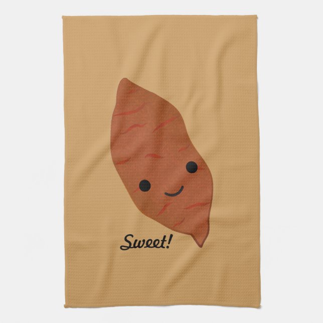 Linge De Cuisine Cute Kawaii Pomme de terre sucrée (Vertical)
