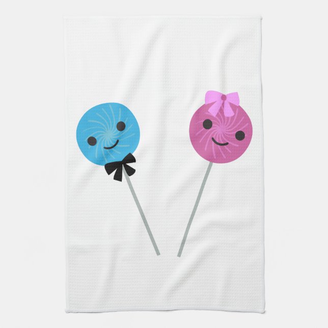 Linge De Cuisine Cute Lollipops (Vertical)