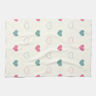 Linge De Cuisine Cute Simple Heart Pattern