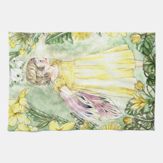 Linge De Cuisine Cute Spring Fairy Kitchen Towel