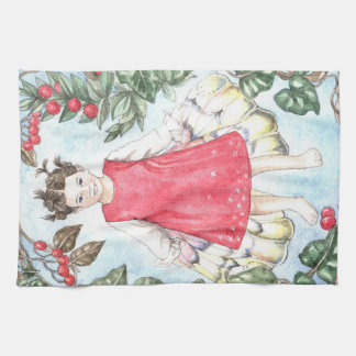 Linge De Cuisine Cute Winter Fairy Kitchen Towel