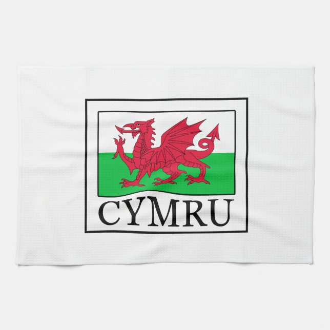 Linge De Cuisine Cymru (Horizontal)