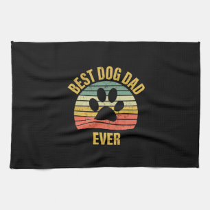 Linge De Cuisine Daddy Don Meilleur Chien Papa Jamais