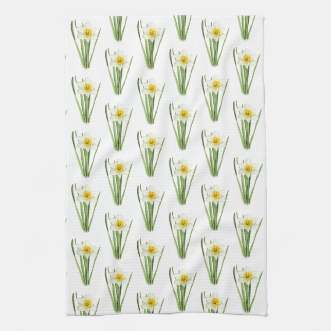 Linge De Cuisine Daffodique (Vertical)