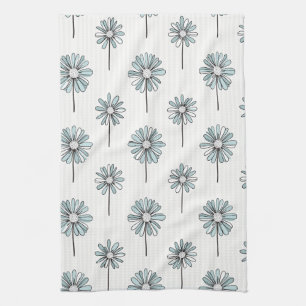 Linge De Cuisine Daisy Pastel en Ligne Art et Rayure