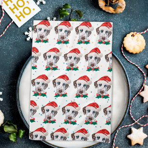 Linge De Cuisine Dalmatian Dog Breed Christmas