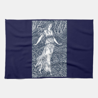 Linge De Cuisine dame dans les bois