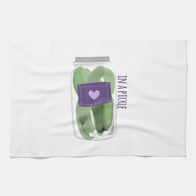 Linge De Cuisine Dans des conserves au vinaigre (Horizontal)