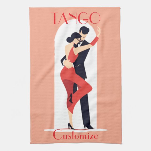 Linge De Cuisine Danseurs de tango Thunder_Cove (Vertical)