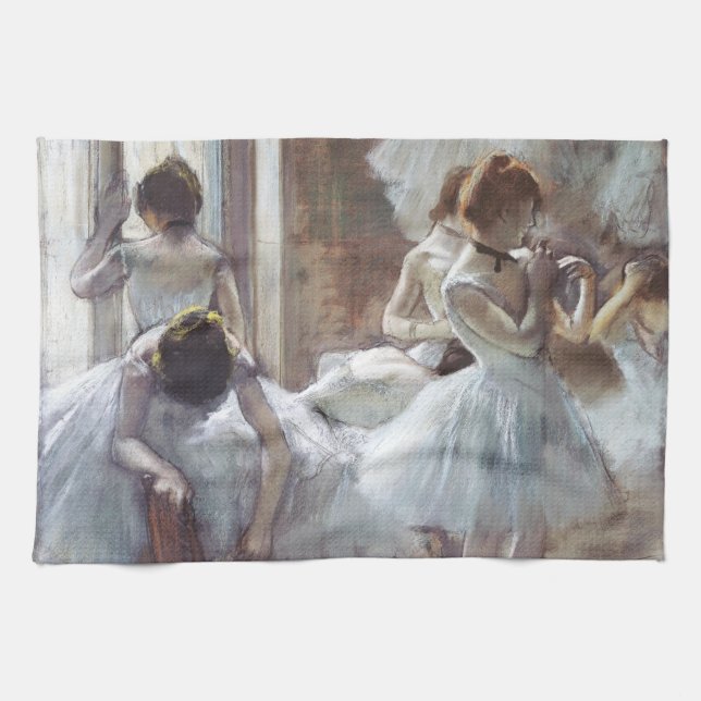 Linge De Cuisine Danseurs Edgar Degas (Horizontal)