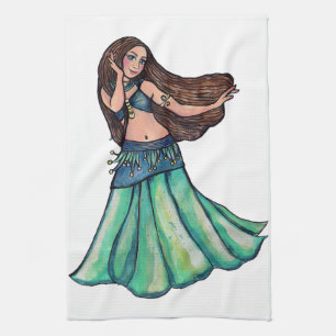 Linge De Cuisine Danseuse du ventre