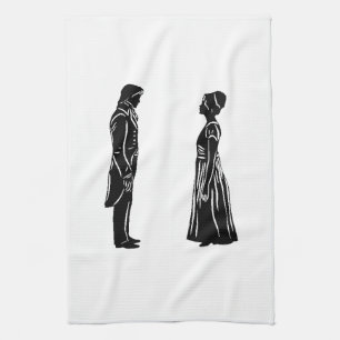 Linge De Cuisine Darcy et Lizzy Silhouette