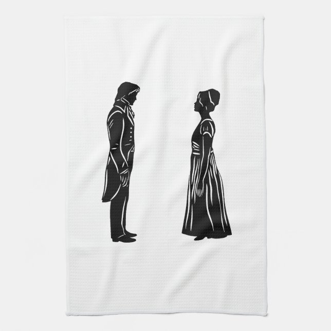 Linge De Cuisine Darcy et Lizzy Silhouette (Vertical)