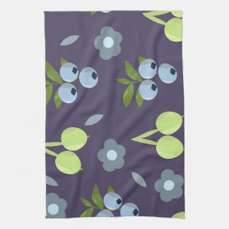 Linge De Cuisine Dark Botanical Kitchen Towel