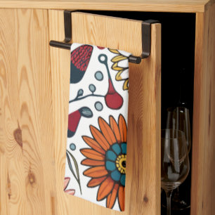 Linge De Cuisine Dazzling Daisy Delight : Un Favori Floral Fashion