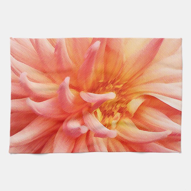 Linge De Cuisine Dazzling Flower (Horizontal)