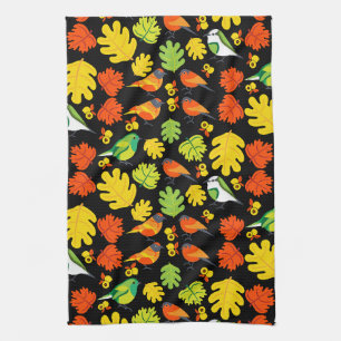 Linge De Cuisine Décor de maison d'oiseaux de jardin Imprimer