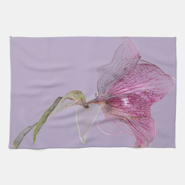 Linge De Cuisine Décor floral (Horizontal)
