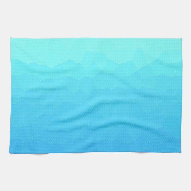 Linge De Cuisine Décor nautique - Eaux profondes (Horizontal)