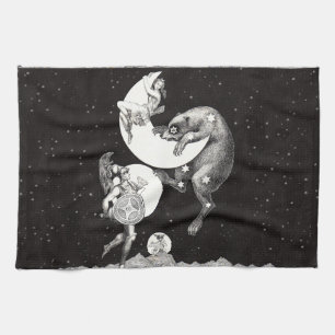Linge De Cuisine Déesse lunaire céleste antique et ours Ursa Major