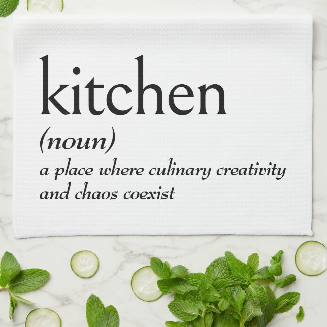 Linge De Cuisine Définition du dictionnaire pour CUISINE (Plié)