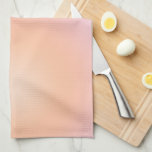 Linge De Cuisine Dégradé Fuzz Peach<br><div class="desc">Design dégradé - effet aura - gradient de fuzz de pêche.</div>