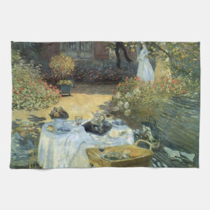 Linge De Cuisine Déjeuner de Claude Monet, impressionnisme Vintage