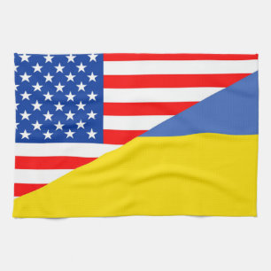 Linge De Cuisine demi de drapeau Etats-Unis des Etats-Unis Amériqu
