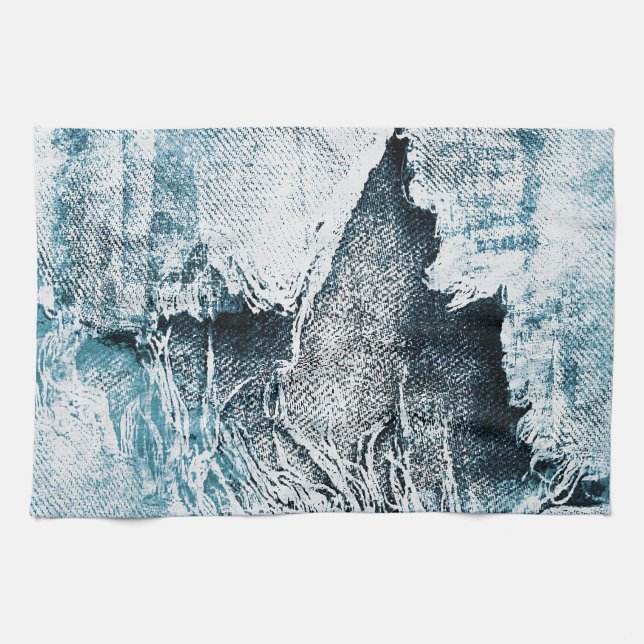 Linge De Cuisine denim crasseux (Horizontal)