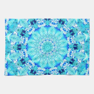 Linge De Cuisine Dentelle d'Aqua, mandala sensible et abstrait