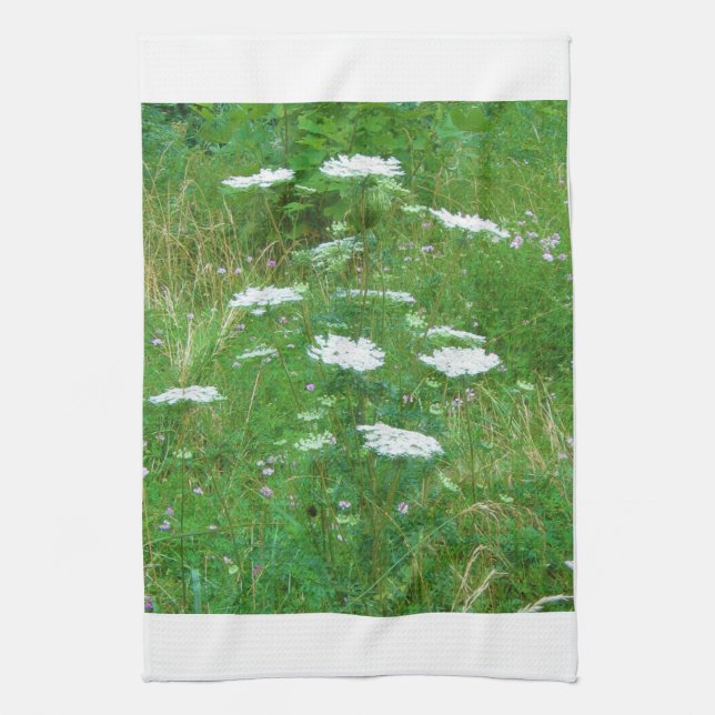 Linge De Cuisine dentelle de la reine Anne, (Vertical)