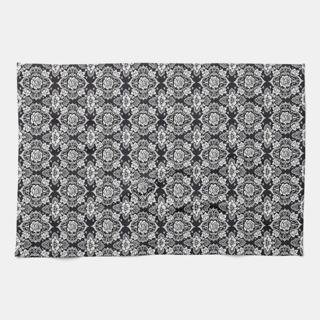 Linge De Cuisine Dentelle néocturne (Horizontal)