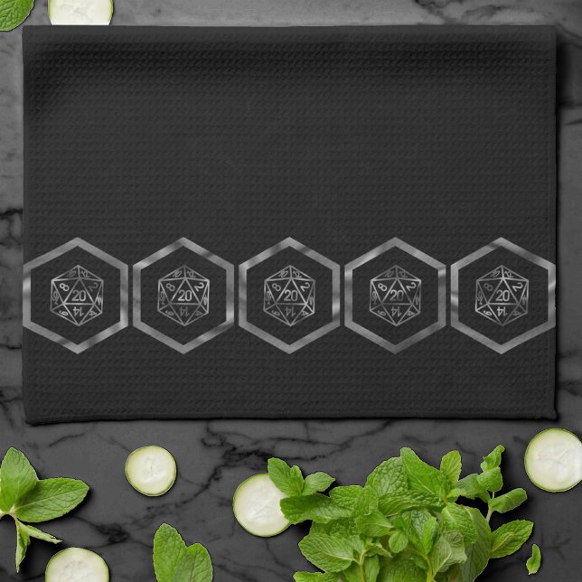 Linge De Cuisine Dés RPG | Imaginaire Old School Tabletop Retro Gam (Créateur téléchargé)