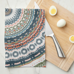 Linge De Cuisine Design Boho Mandala simple